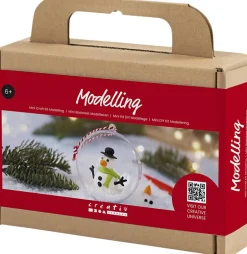 New Mini DIY Kit Modellering, Snemand Børn Kreativitet