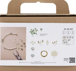 Børn Creativ Company Kreativitet>Mini DIY Kit Smykker, Aventurin, halskæde og -armbånd