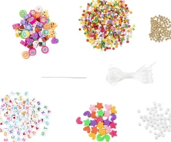 Outlet Mini DIY Mix Smykker, Farverige armbånd Børn Kreativitet