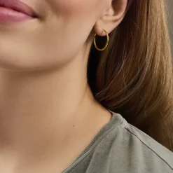 Dame Pernille Corydon Jewellery Smykker|Smykker>Mini plain hoops size 20 mm
