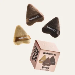 New Mini Puffs Powder Puff Trio - Trio med mini pudderkvaste Makeup Tilbehør