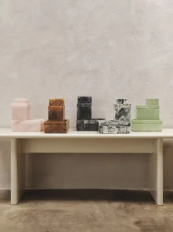 Discount Mist Box - 7,5 x 10 - Emerald Off-white Opbevaring