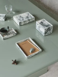 Discount Mist Box - 7,5 x 10 - Emerald Off-white Opbevaring