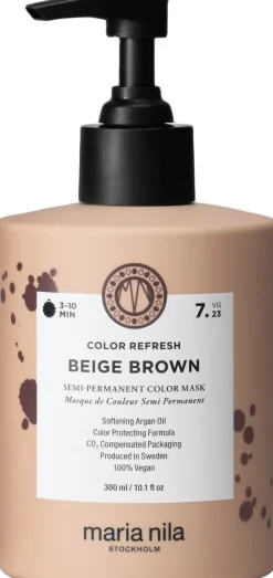 MN COLOR REFRESH 7. 23 BEIGE BROWN 300 ML-Maria Nila Discount