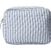 Moira 2 Make up bag Blue Stripe big-Magasin du Nord Collection Online