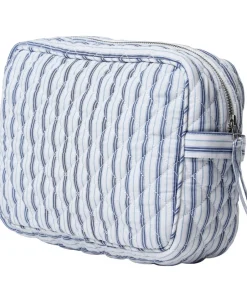 Moira 1 Make up bag Blue Stripe small-Magasin du Nord Collection Sale