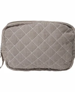Moira 3 makeup bag Fossil Stripe XS-Magasin du Nord Collection