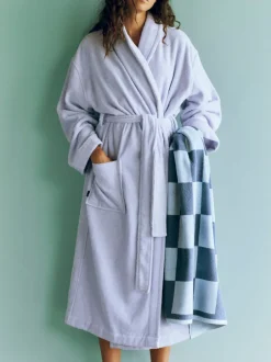 Clearance Mono Bathrobe-S/M-Lavender Dame Morgenkåber|Morgenkåber & Kimonoer