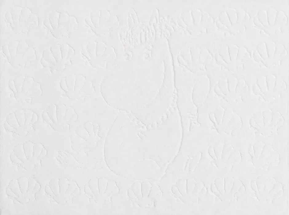 Moomin Arabia Bademåtter>bademåtte 50x70 Seashells hvid
