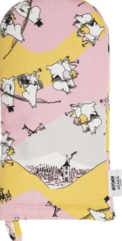 15x34cm ovnhandske Familietid-Moomin Arabia Hot