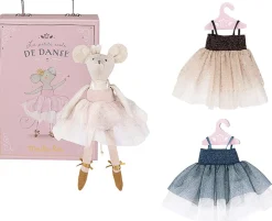 - Ballerina mus i kuffert 26 cm - Suzies gardero-Moulin Roty Clearance