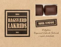 Mørk Symfoni æske 125 gr.-Bagsværd Lakrids Discount