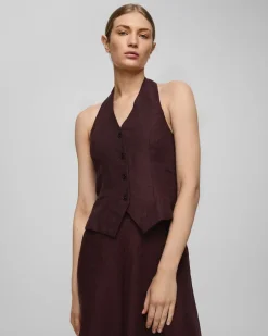 MSCHNaira Claritta Halterneck Waistcoat-MSCH COPENHAGEN Online