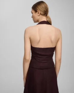 MSCHNaira Claritta Halterneck Waistcoat-MSCH COPENHAGEN Online