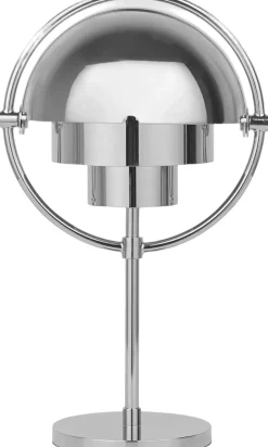 Multi-Lite Portable Lamp, EU Base: Chrome, Shade: Chrome-Gubi Hot