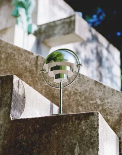 Multi-Lite Portable Lamp, EU Base: Chrome, Shade: Chrome-Gubi Hot