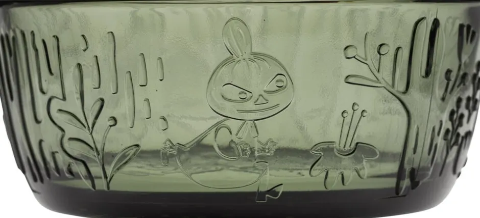 Mumi Glasskål 35 cl Pine Green-Moomin Arabia Discount