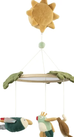 Børn Sebra Børneværelse>Musik- & spejluro, Safari