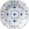 Musselmalet Riflet 23 cm. dyb tallerken-Royal Copenhagen New