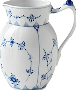 Hot Musselmalet Riflet 0,9 l. kande Karafler & Kander