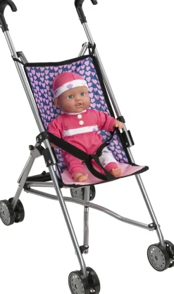 Børn MY BABY LOVE Dukker & Tilbehør>MY BABY KLAPVOGN BLÅ