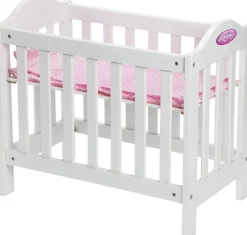 Børn MY BABY LOVE Dukker & Tilbehør>MY BABY TRÆTREMMESENG