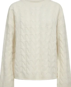 Dame Magasin du Nord Collection Strik>Myrna 5 Langærmede striksweater - 100% Uld RWS