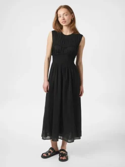 Myrna S Voile Dress-Neo Noir Online