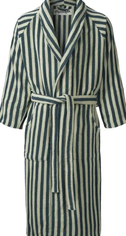 Naram Bathrobe - seafoam & deep teal-Bongusta Hot