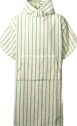 Outlet Naram Poncho - pure white & grass Dame Morgenkåber|Morgenkåber & Kimonoer