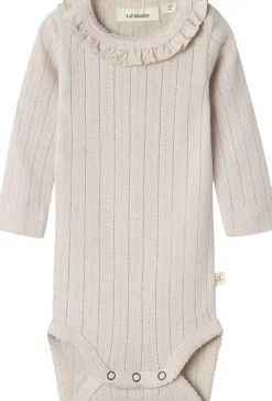 Børn Lil' Atelier Bodies>NBFRACHEL NIS LS SLIM BODY LIL NOOS