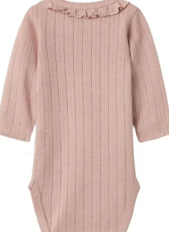 Online NBFRACHEL NIS LS SLIM BODY LIL NOOS Børn Bodies