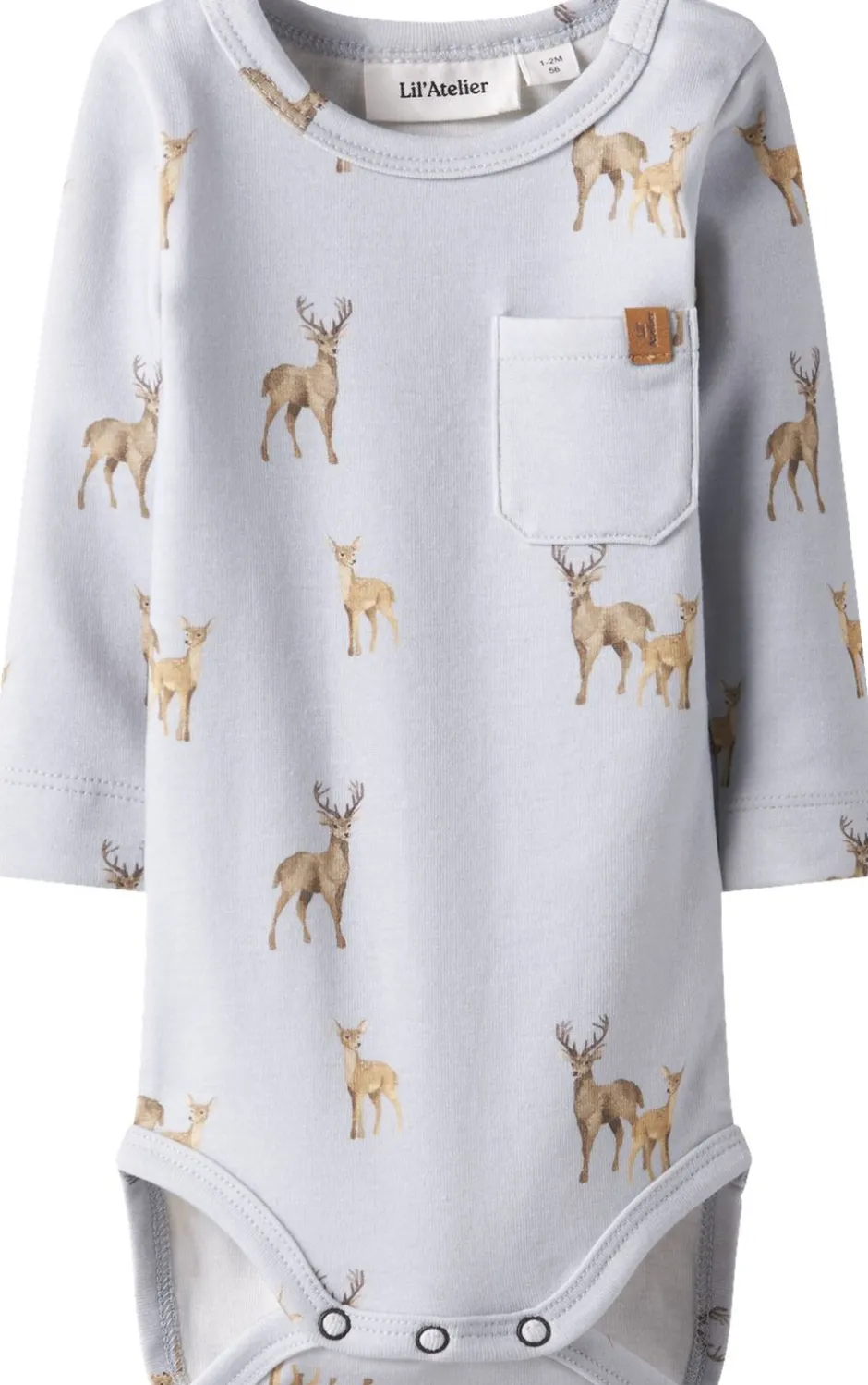 Børn Lil' Atelier Bodies>NBMLAYO GEO LS SLIM BODY LIL