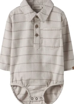NBMNADIM LS LOOSE BODY SHIRT LIL Børn Heldragter