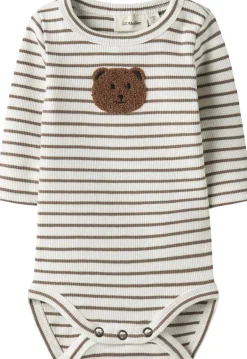 Sale NBMTONTO TOR LS SLIM BODY LIL Børn Bodies