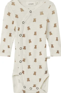 Online NBNNALU WO/MO LS SLIM WRAP BODY LIL Børn Uld