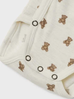 Online NBNNALU WO/MO LS SLIM WRAP BODY LIL Børn Uld