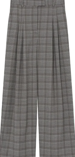 2ND Mylos - Checked Suiting Dame Jeans