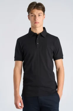 Needle drop polo S/S-Lindbergh Best