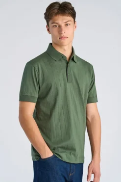Needle drop polo S/S-Lindbergh Discount