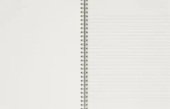 NELA notebook - Large, Bordeaux check-Notem Hot