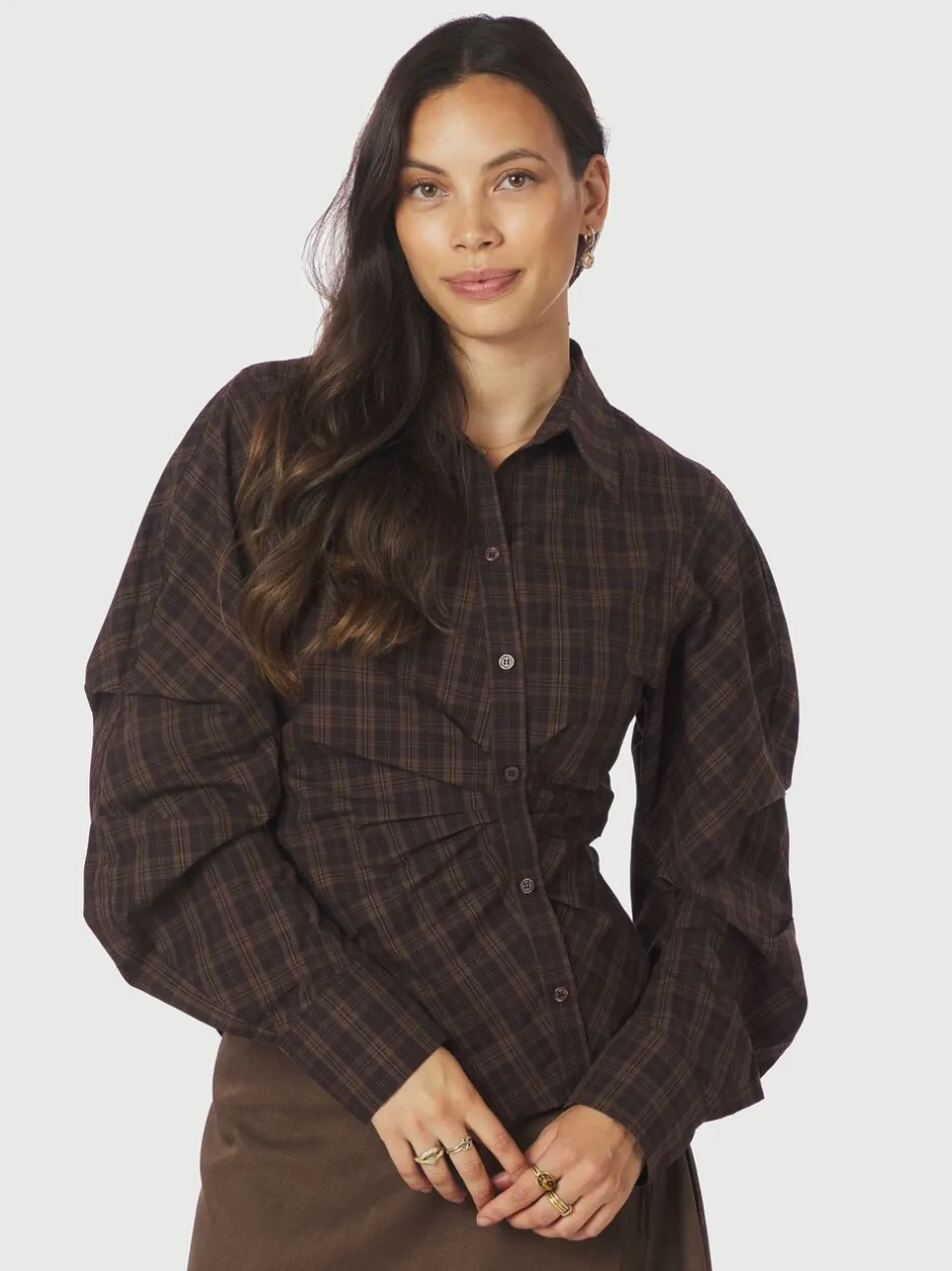 Neoella Check Shirt-Neo Noir Discount
