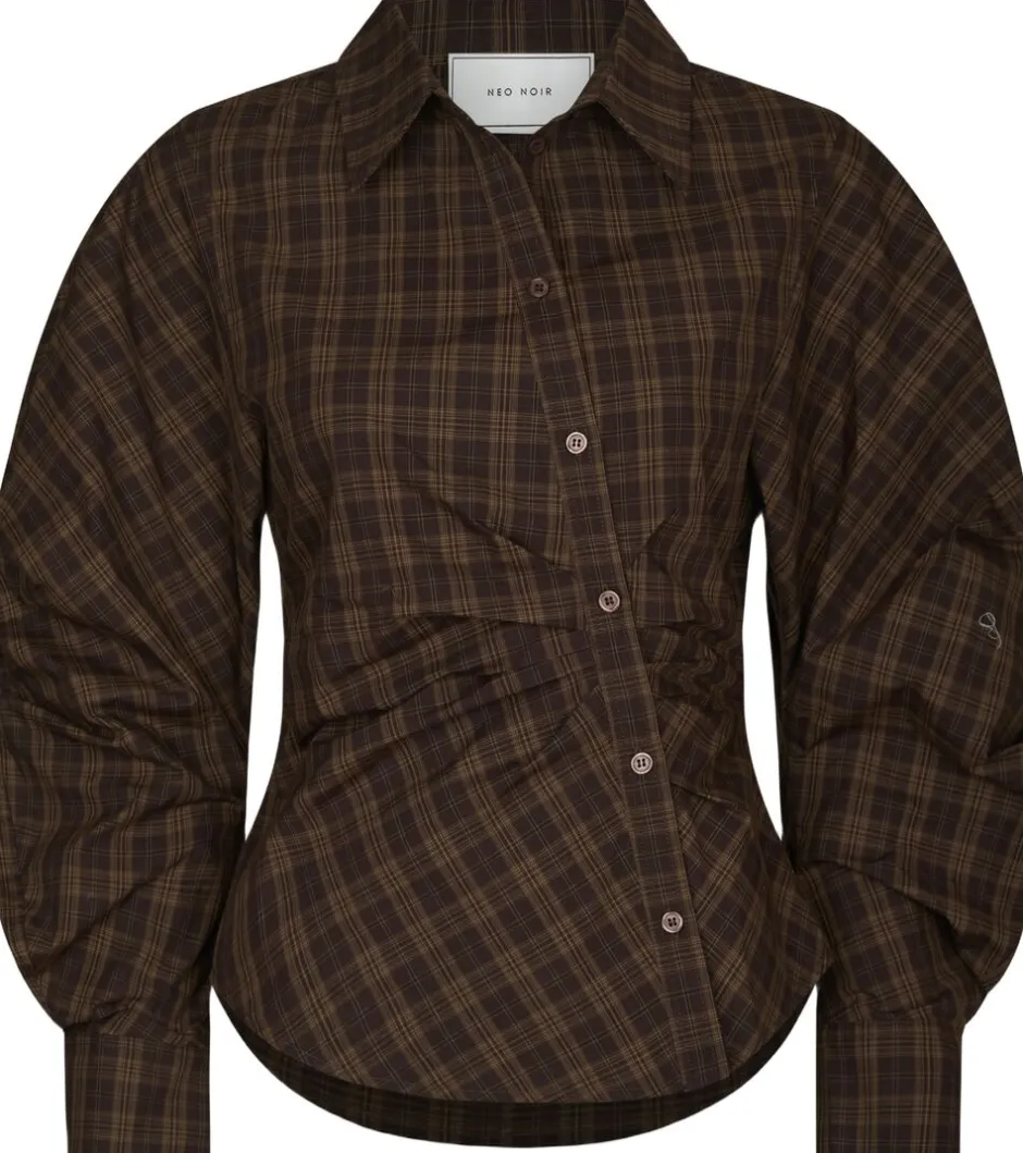 Neoella Check Shirt-Neo Noir Discount