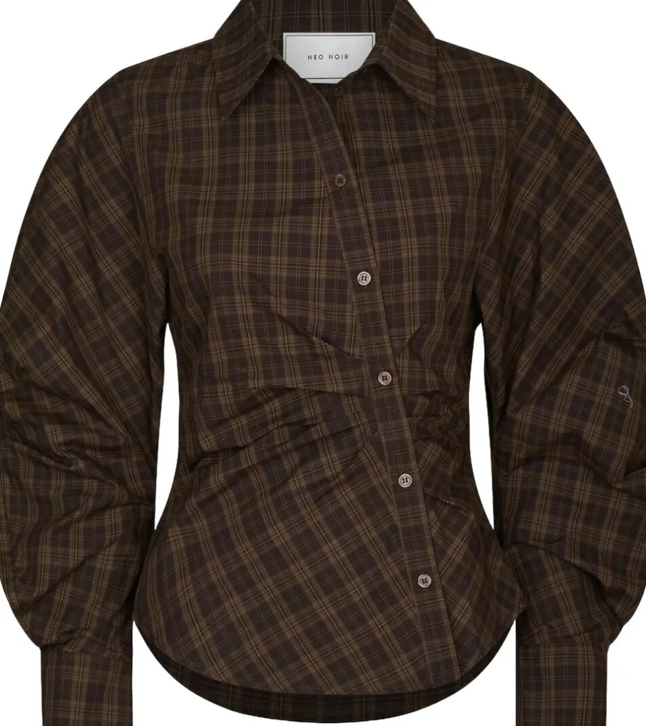 Neoella Check Shirt-Neo Noir Discount