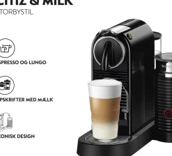 ® CitiZ&Milk kaffemaskine DeLonghi-Nespresso New