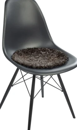 New Zealand Sheepskin, Seat Cover, Short-Wool Curly, Round 38cm-NATURES Collection Online