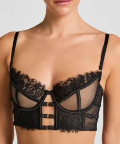 Nienke Non-Padded Underwired Longline Bra-Hunkemöller Clearance