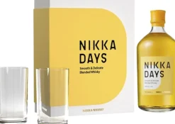Nikka Days Kasse m. 2 glas-Lyngby Vinkælder New