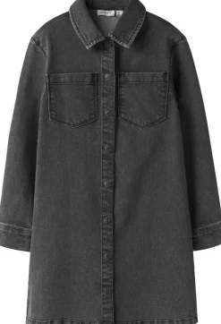 Best NKFJEANNIE LS DNM DRESS 2133-FT B Børn Kjoler