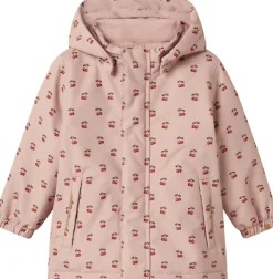 Børn Lil' Atelier Overtøj>NMFLASNOW10 JKT FO AOP1 LIL